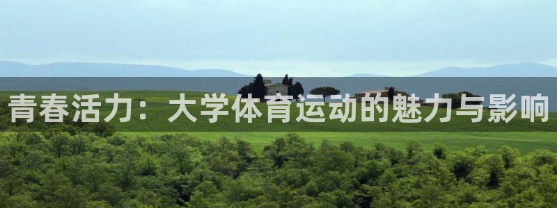 MK体育官方正版app娱乐：青春活力：大学体育运动的
