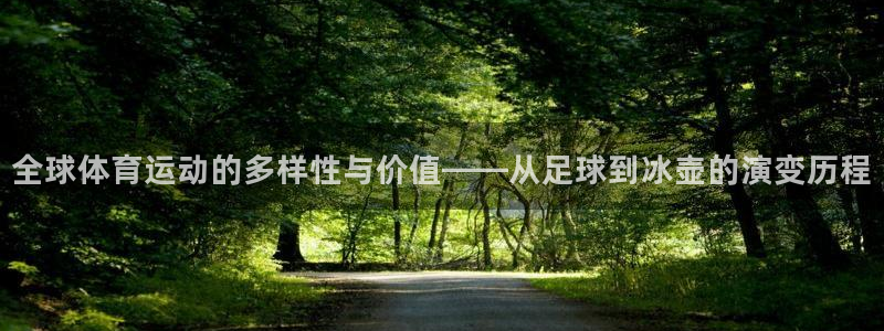 MK体育官方正版app新能源：全球体育运动的多样性与价值——